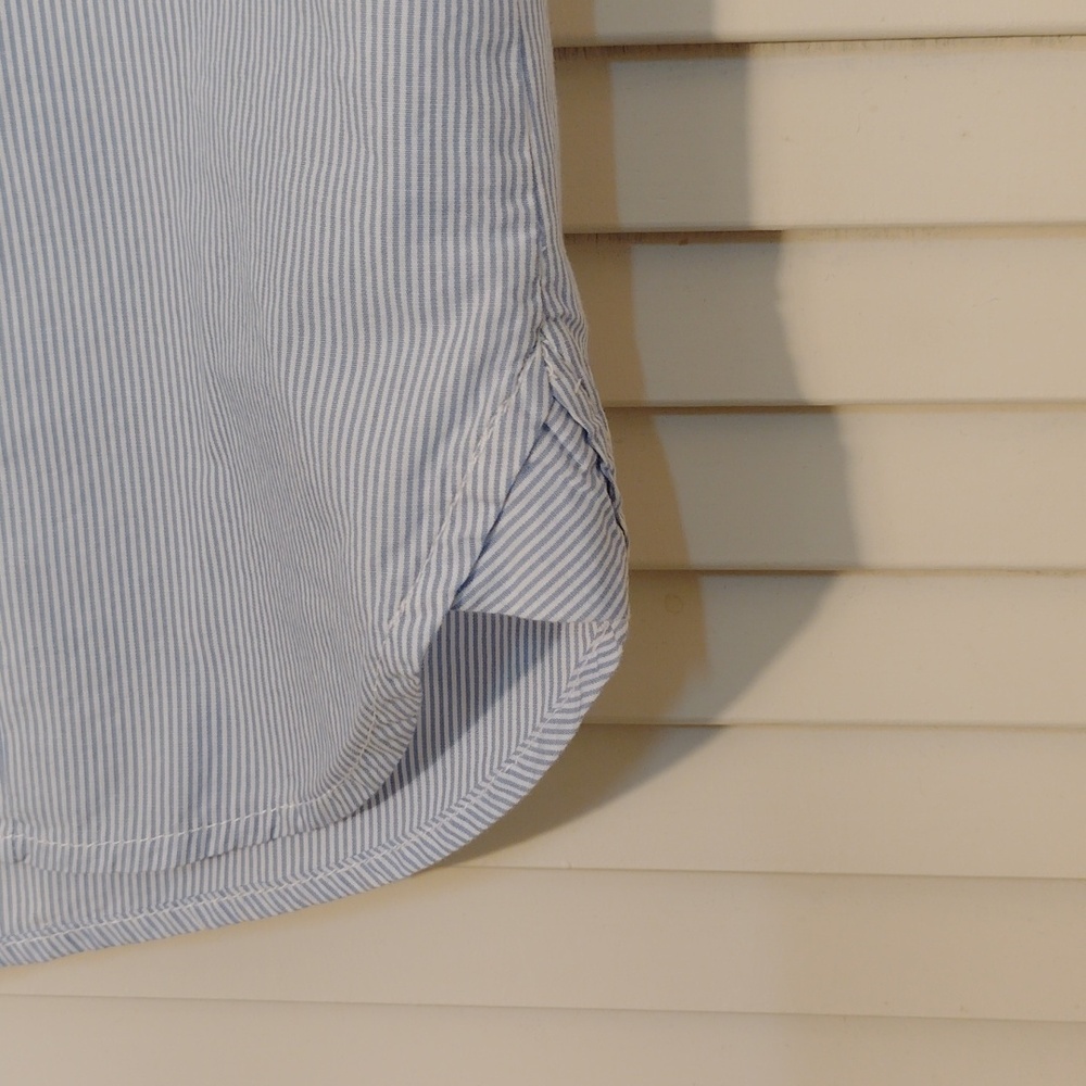 Tommy Hilfiger Blue Striped Shirt - Picture 3 of 6